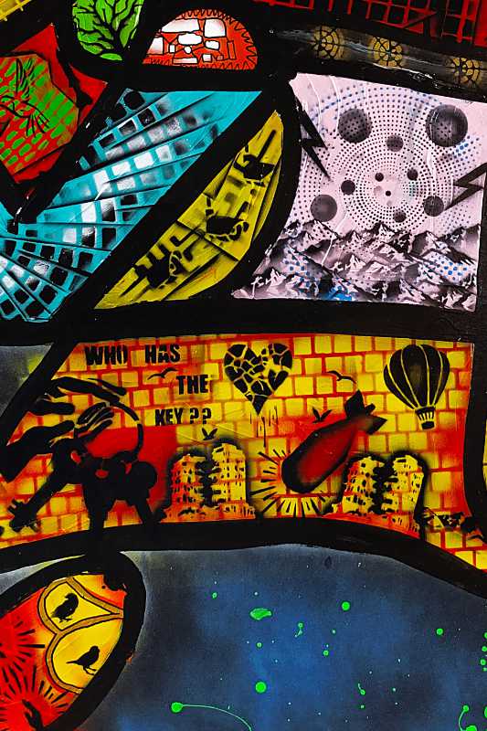 Original Painting - Floating Earth