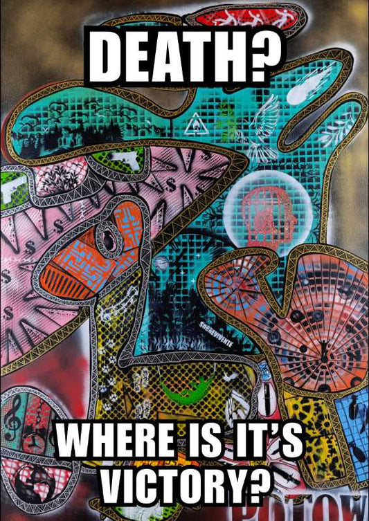 Poster - Death? Where is it's Victory?