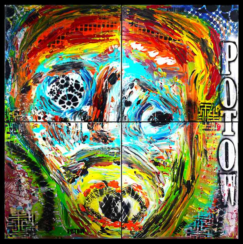 Original Painting - Face of the Weak