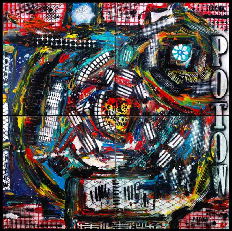 Original Painting - Robocalypse