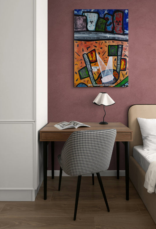 Poster 70x100cm - Distraction