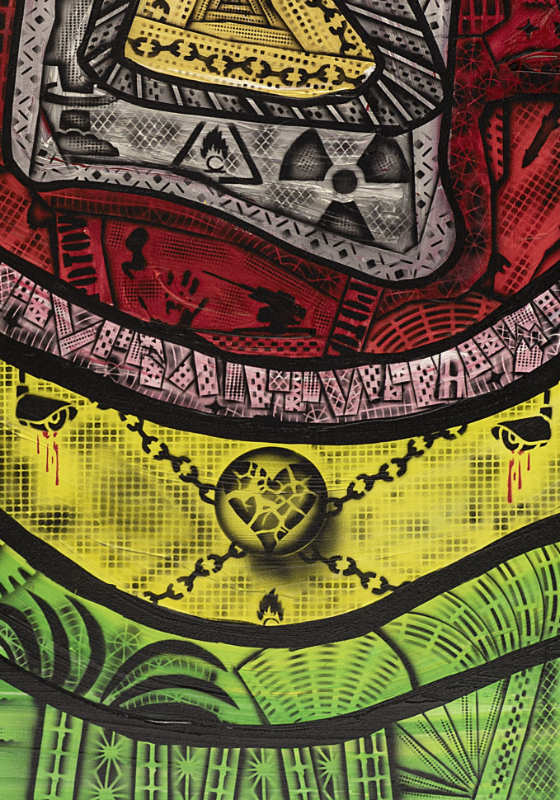 Poster 70x100cm - Evil Roots