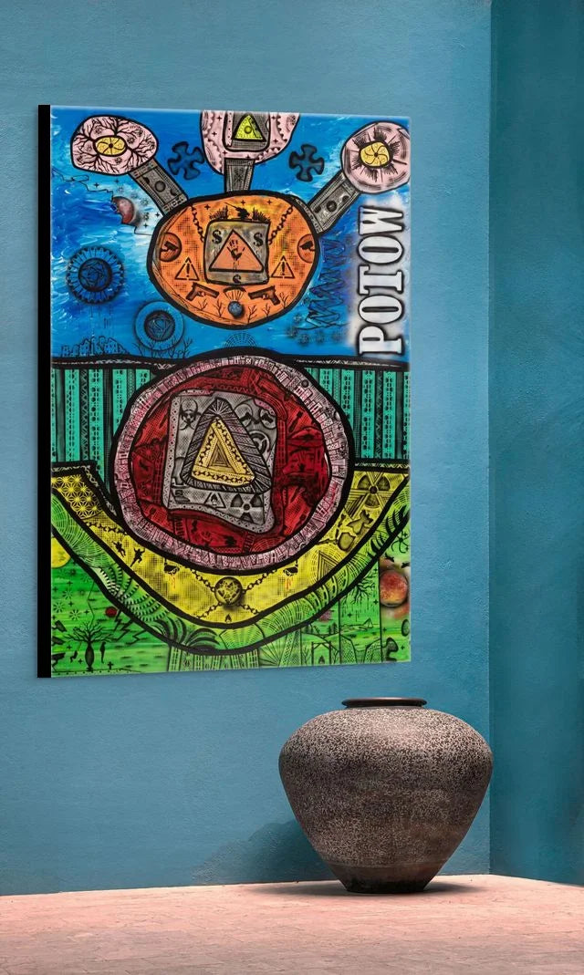 Original Painting - Evil Roots