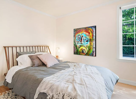 Original Painting - Face of the Weak