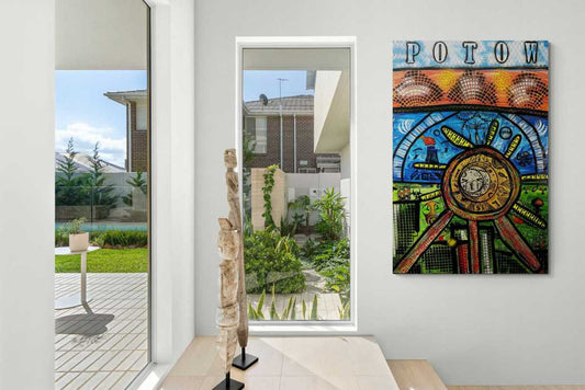 Pintura Original - Ervas Daninhas