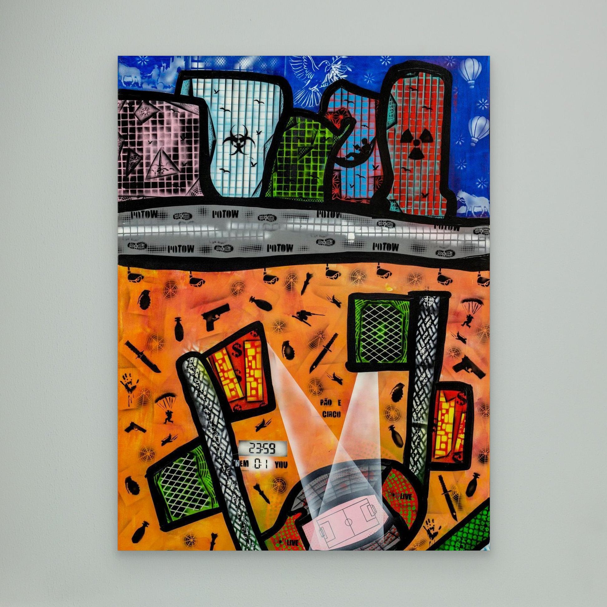 Canvas print: Distraction