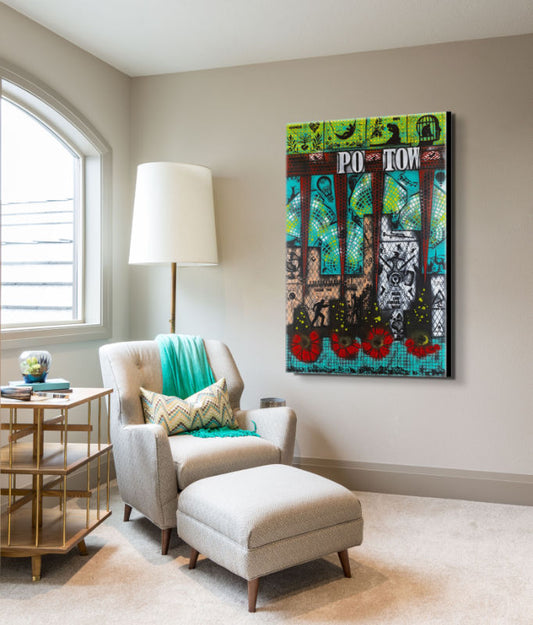 Original Painting "Rumors of War"