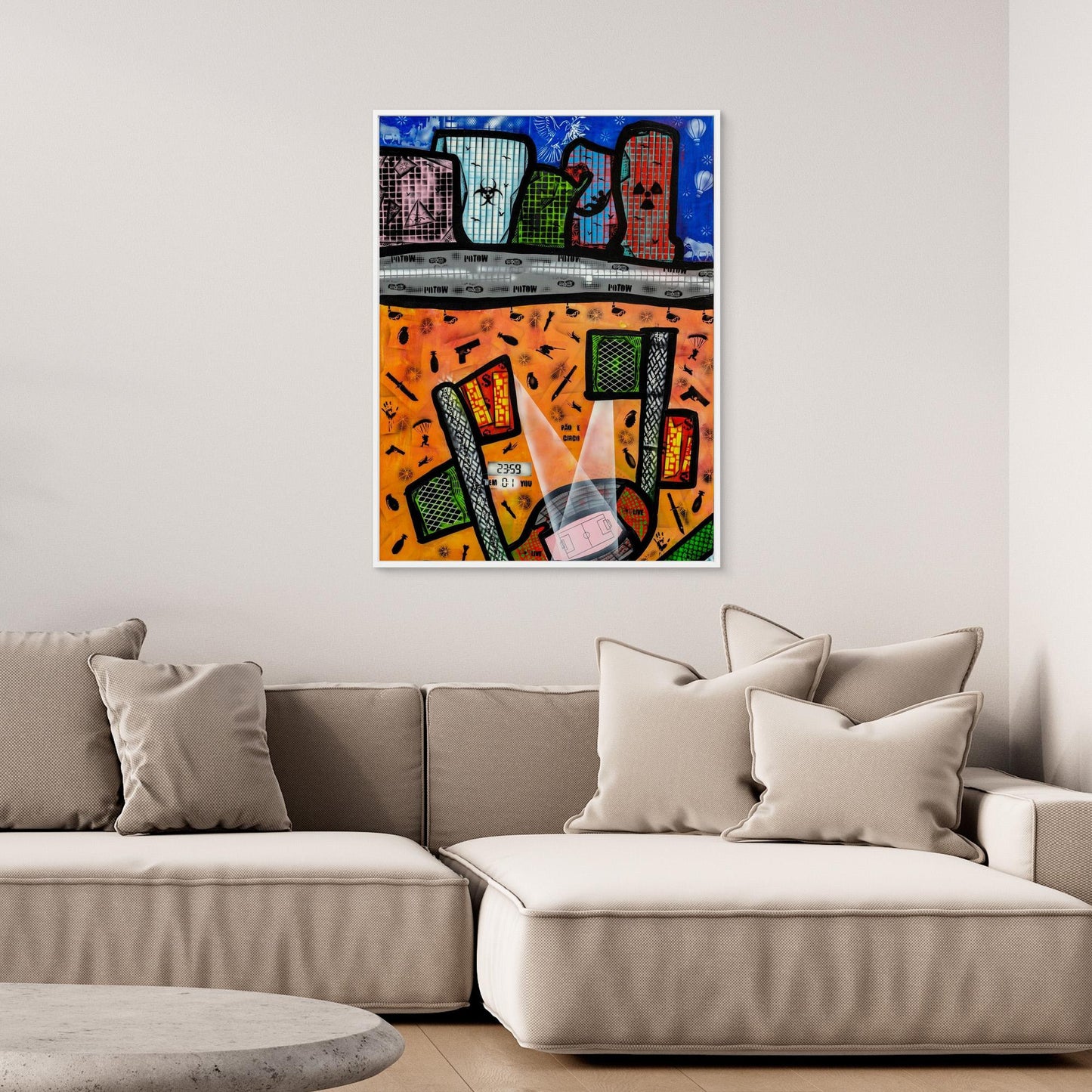 Canvas print: Distraction