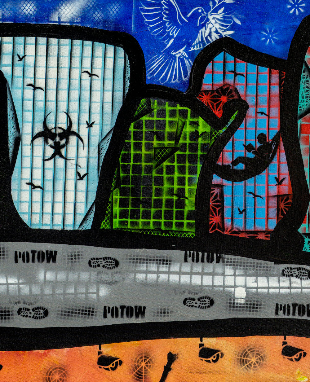 Prepper Canvas print: Distraction