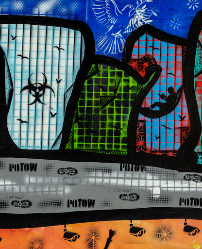 Prepper Canvas print: Distraction