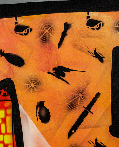 Prepper Canvas print: Distraction