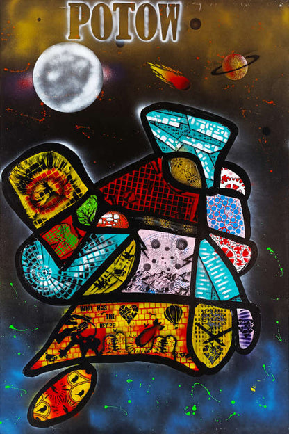 Original Painting - Floating Earth