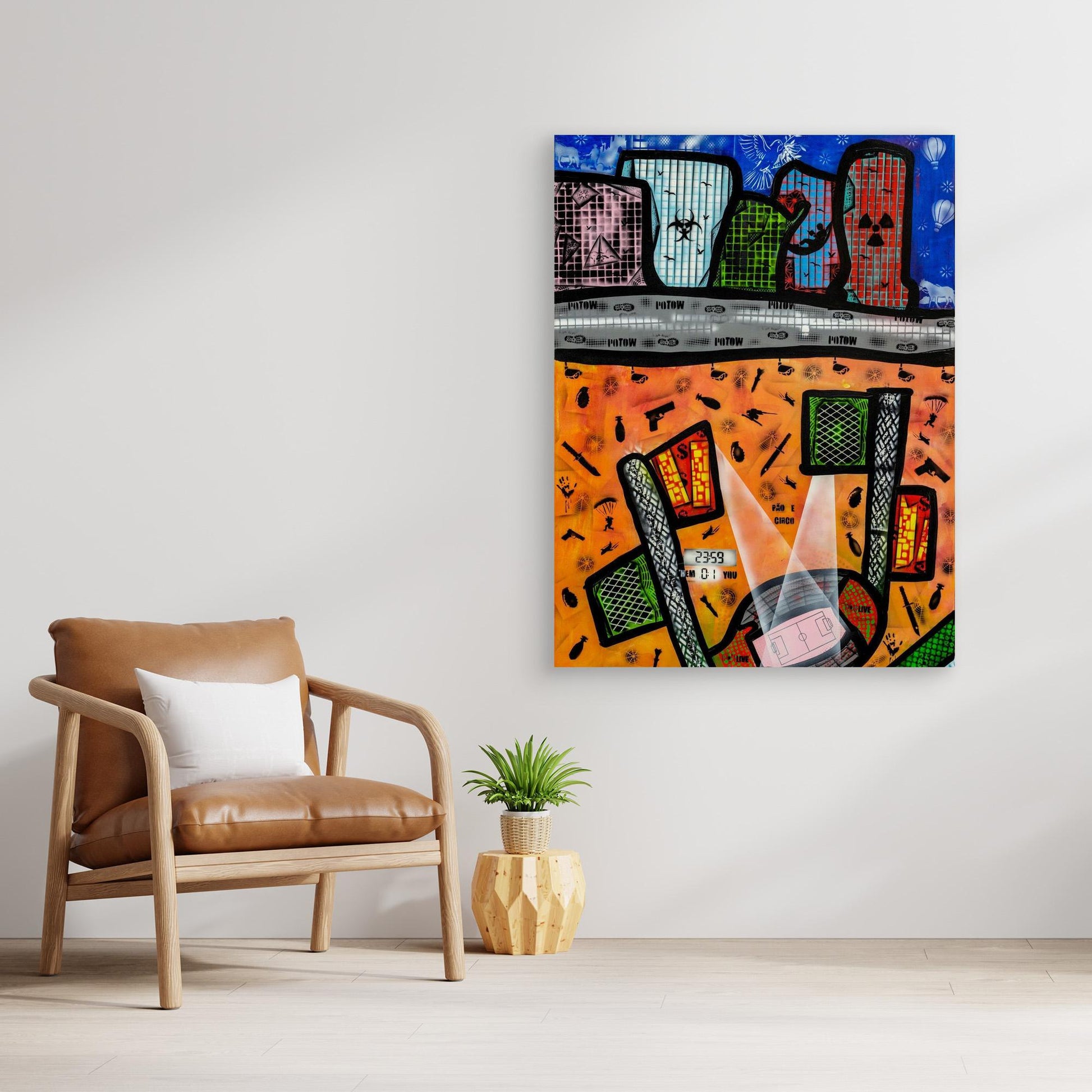 Canvas print: Distraction