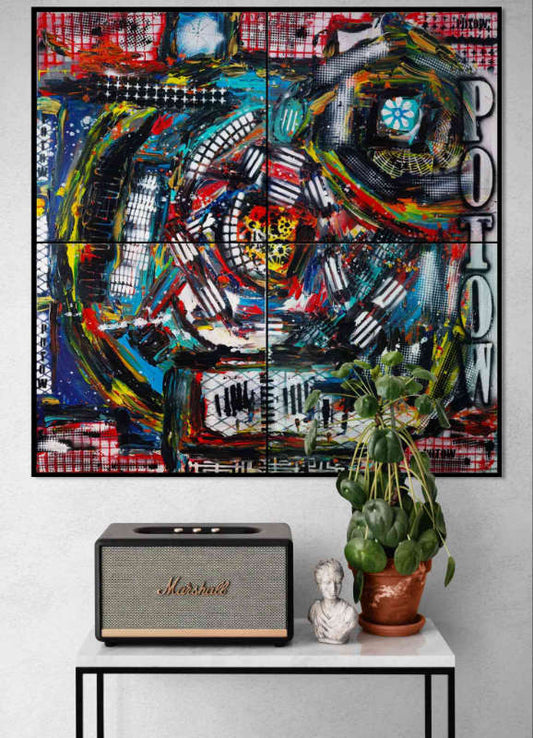 Original Painting - Robocalypse