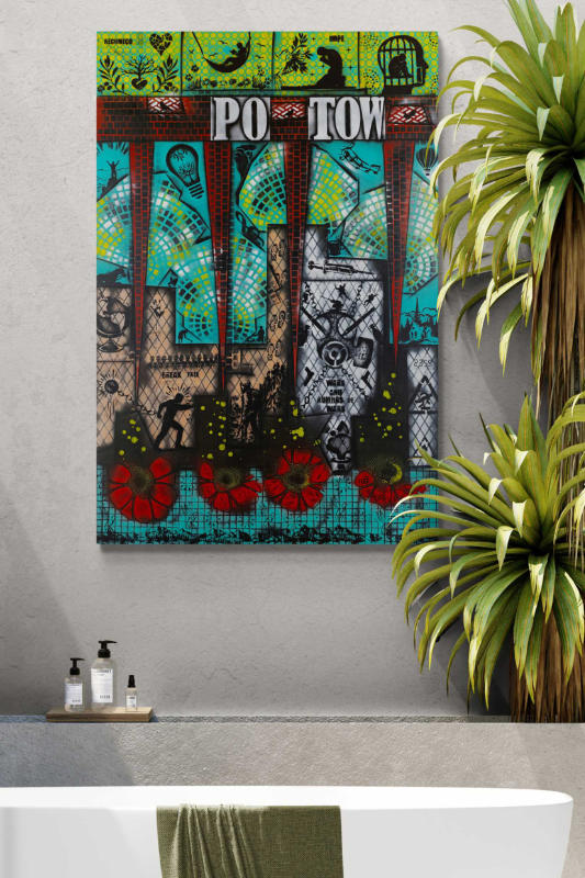 Original Painting "Rumors of War"