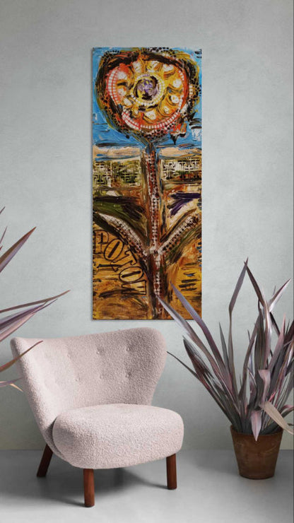 Original Painting - Bloom of Endurance