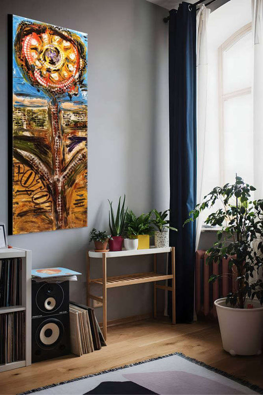 Original Painting - Bloom of Endurance