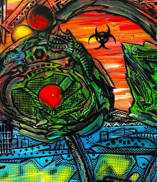 Original Painting - Prophecy Unfolding