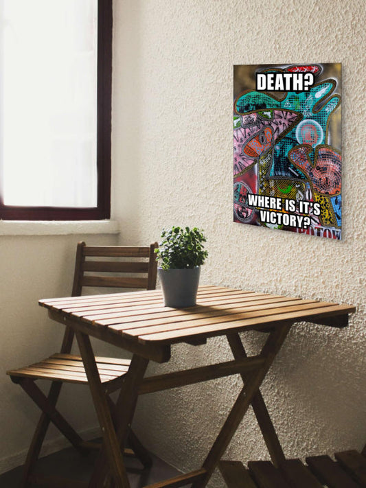 Poster - Death? Where is it's Victory?