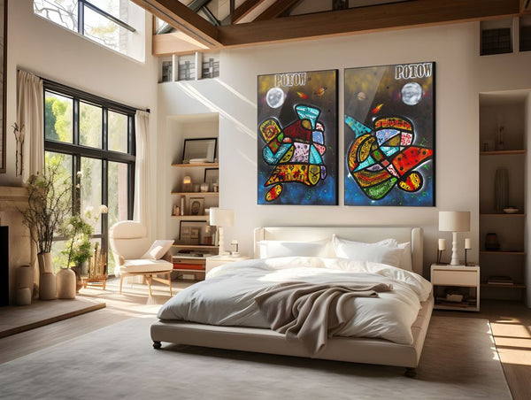 Original Painting - Floating Earth