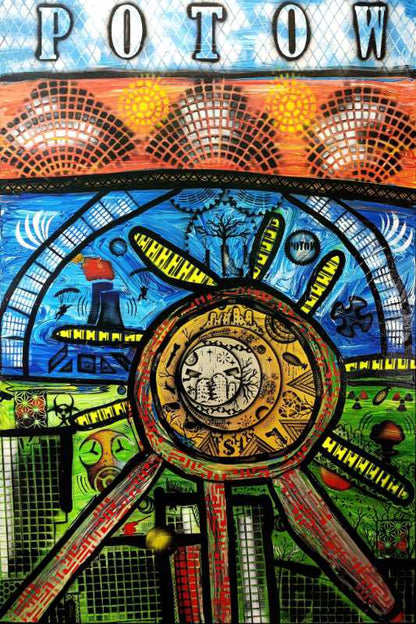 Pintura Original - Ervas Daninhas