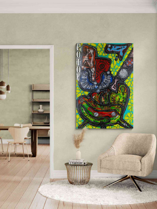 Original Painting - Listen