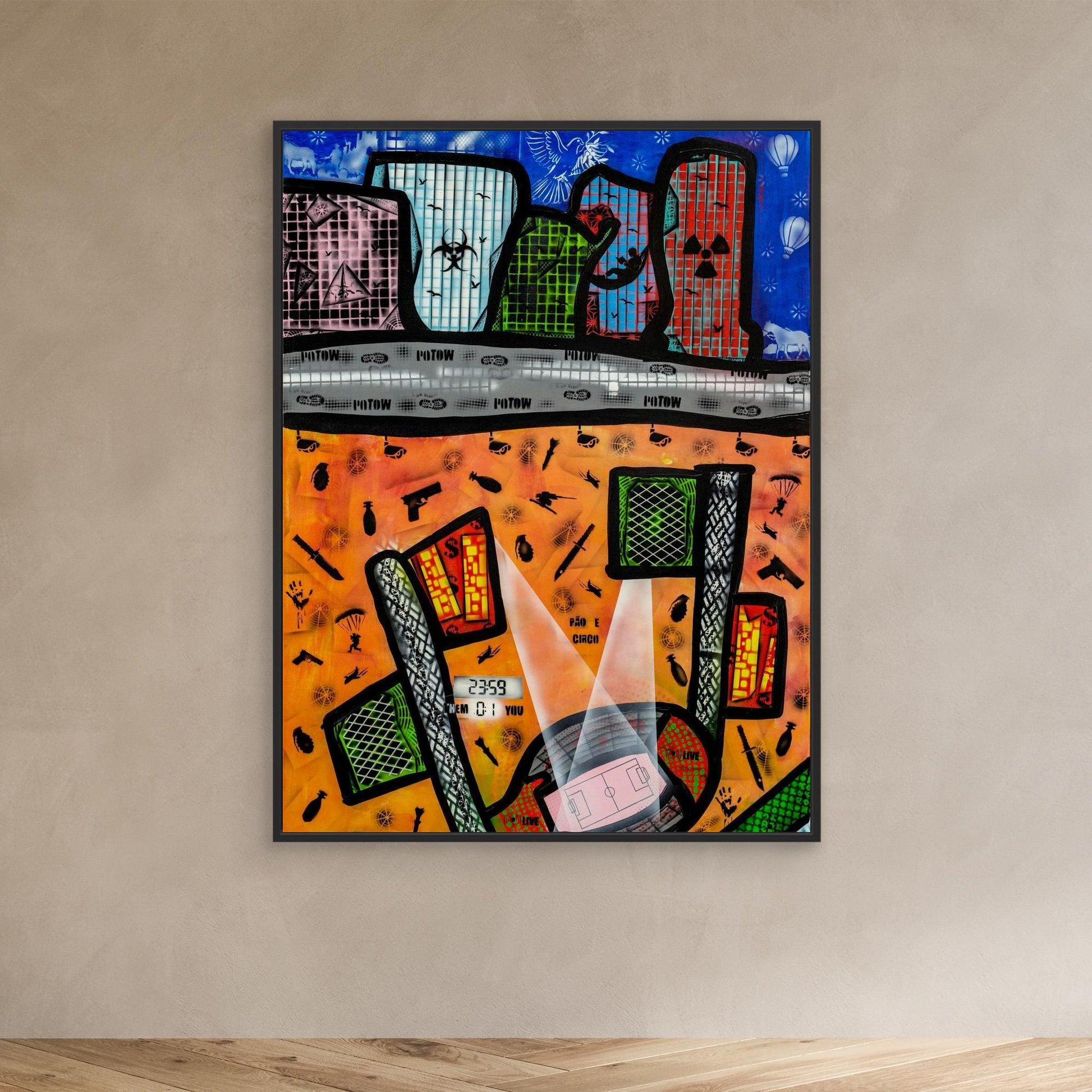 Canvas print: Distraction