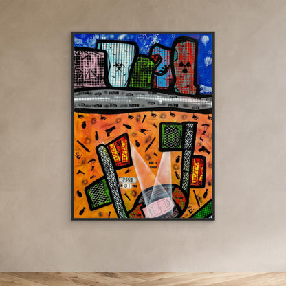 Canvas print: Distraction