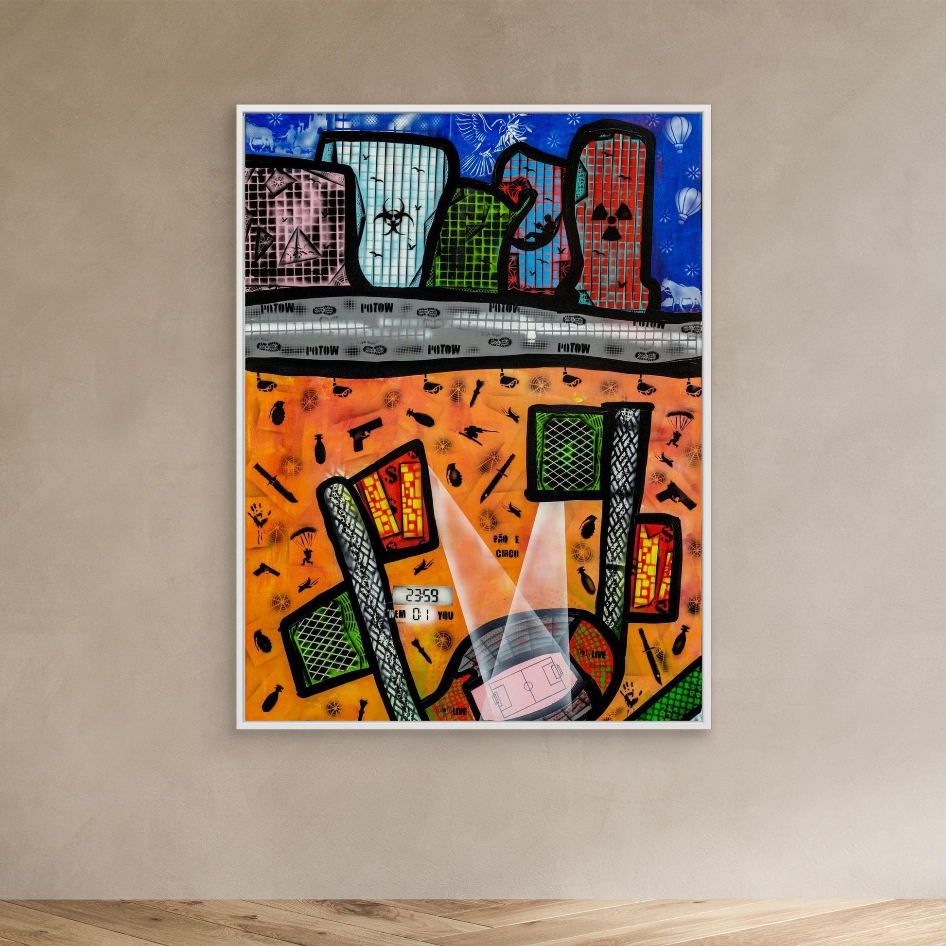 Canvas print: Distraction