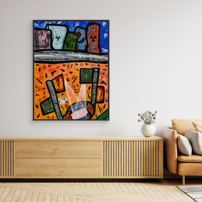 Canvas print: Distraction