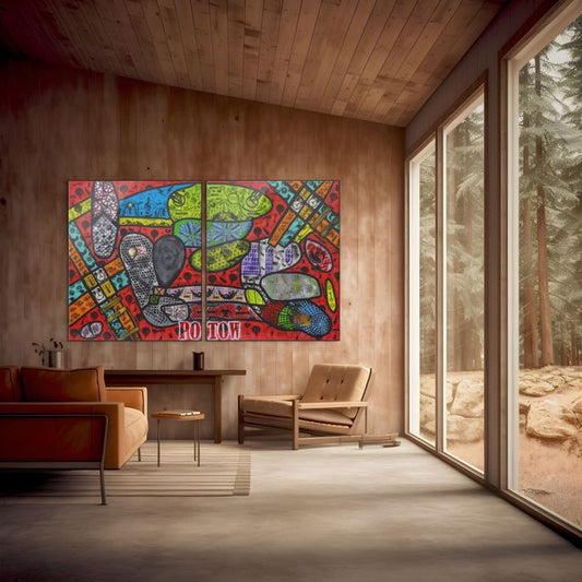 Original Painting - Planted Roots