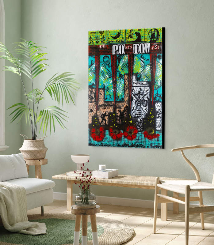 Original Painting "Rumors of War"