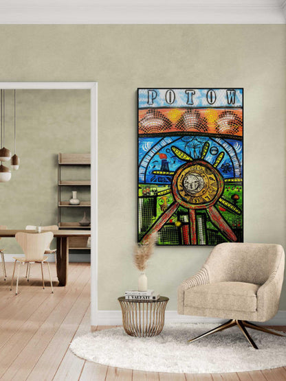 Pintura Original - Ervas Daninhas