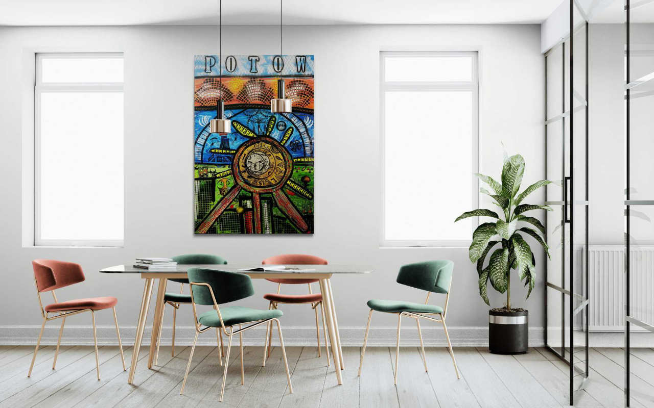 Pintura Original - Ervas Daninhas