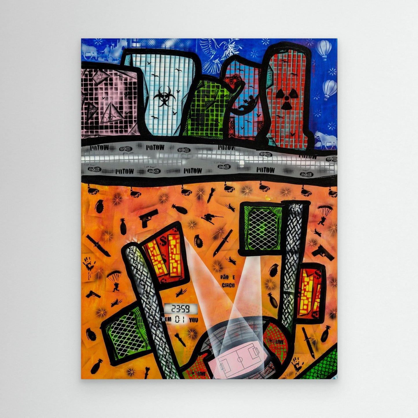 Canvas print: Distraction